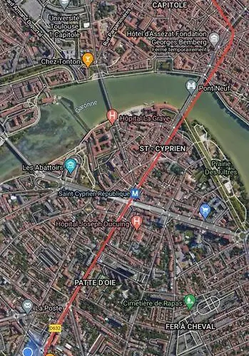 Chez Habitant Proche Metro * トゥールーズ